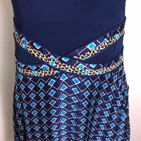 Diane Von Furstenberg Rosalie Midnight Navy Dress - Picture 4 of 13